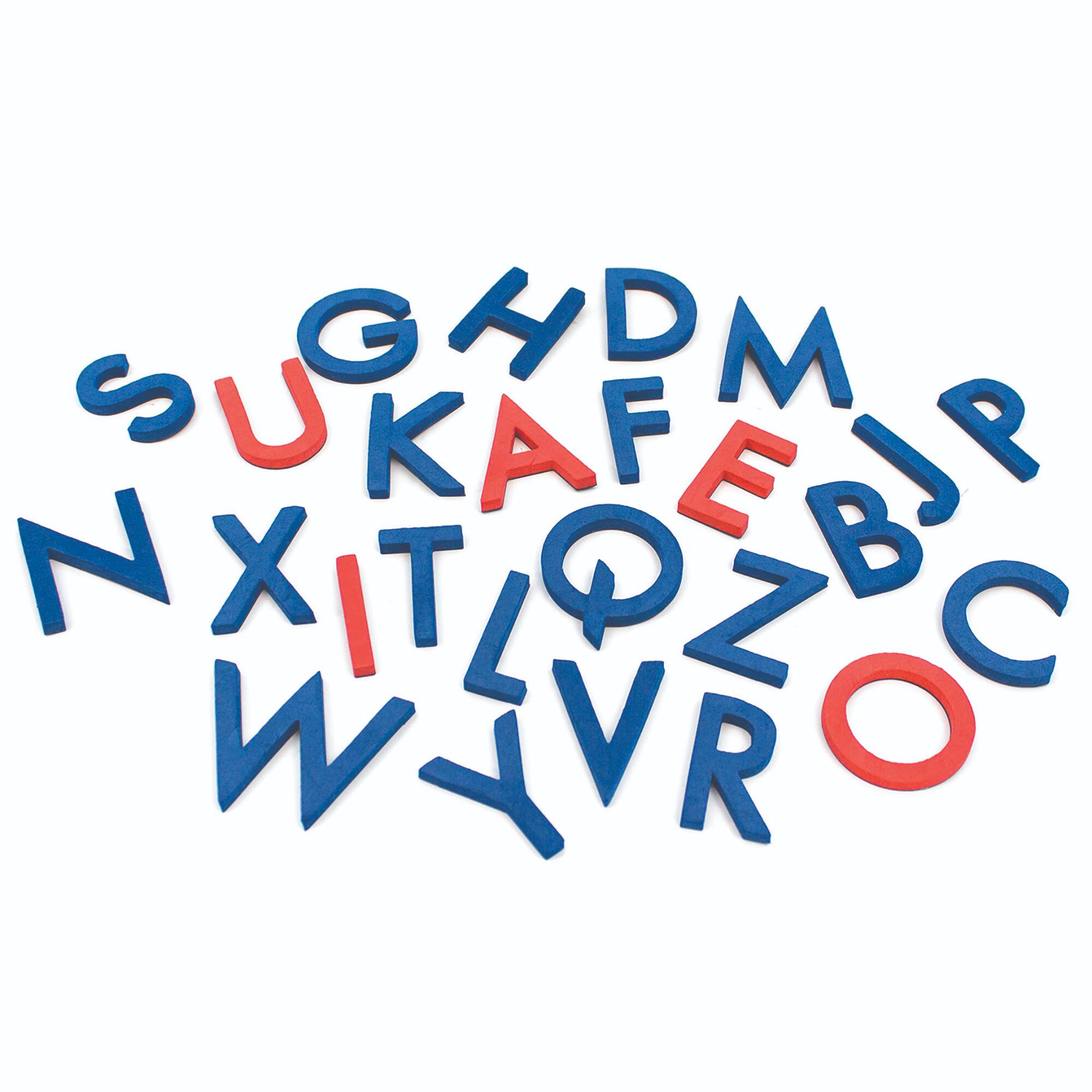 Junior Learning® Rainbow Capital Letters Magnetic Activities Set